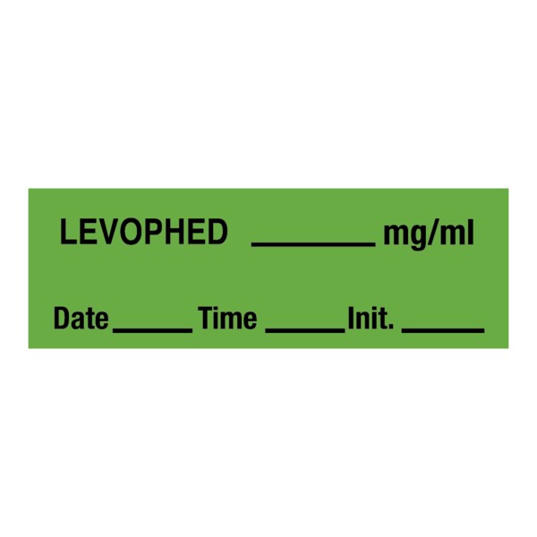 Levophed_mg/ml DTI 1/2 x 500 Green w/Black